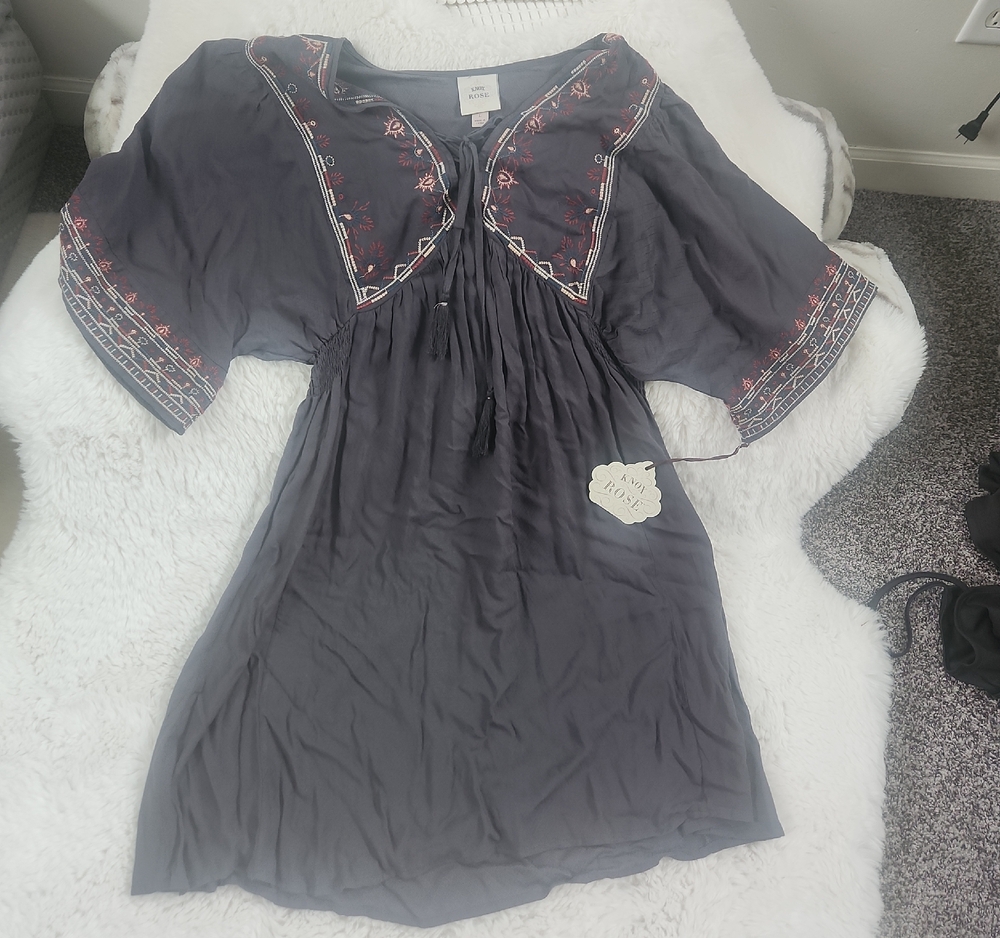 Knox Rose Rayon Dress Large